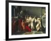 The Death of Julius Caesar, 1805-1806-Vincenzo Camuccini-Framed Giclee Print