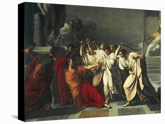 The Death of Julius Caesar, 1805-1806-Vincenzo Camuccini-Stretched Canvas