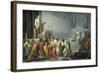 The Death of Julius Caesar-Vincenzo Camuccini-Framed Art Print