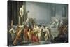 The Death of Julius Caesar-Vincenzo Camuccini-Stretched Canvas