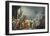 The Death of Julius Caesar-Vincenzo Camuccini-Framed Art Print