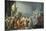 The Death of Julius Caesar-Vincenzo Camuccini-Mounted Premium Giclee Print