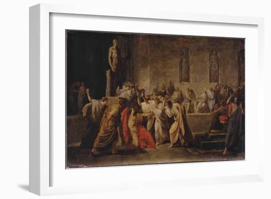 The Death of Julius Caesar-null-Framed Giclee Print