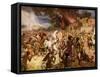 The death of King Josiah at Megiddo - Bible-William Brassey Hole-Framed Stretched Canvas