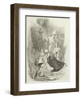 The Death of Lady Anne-Joseph Nash-Framed Giclee Print