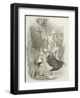 The Death of Lady Anne-Joseph Nash-Framed Giclee Print