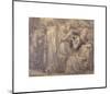 The Death of Lady Macbeth-Dante Gabriel Rossetti-Mounted Premium Giclee Print