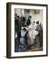 The Death of Leo Tolstoy, Russian Author and Philosopher, 1910-null-Framed Giclee Print