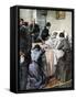 The Death of Leo Tolstoy, Russian Author and Philosopher, 1910-null-Framed Stretched Canvas