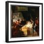 The Death of Leonardo da Vinci in the Arms of François I, c.1781-Francois Guillaume Menageot-Framed Giclee Print