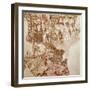 The Death of Libyans, Akrotiri Fresco, Thera-null-Framed Giclee Print