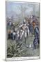 The Death of Lieutenant Grivart, Niger, 1899-Henri Meyer-Mounted Giclee Print