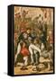 The Death of Lord Nelson-null-Framed Stretched Canvas