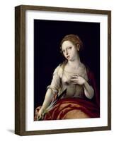 The Death of Lucretia, 1501-1550-Maestro Del Papagayo-Framed Giclee Print