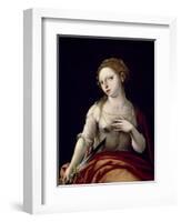 The Death of Lucretia, 1501-1550-Maestro Del Papagayo-Framed Giclee Print