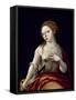 The Death of Lucretia, 1501-1550-Maestro Del Papagayo-Framed Stretched Canvas