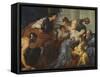 The Death of Lucretia, 17Th Century (Oil on Canvas)-Antonio Zanchi-Framed Stretched Canvas