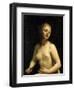 The Death of Lucretia, 17th Century-Guido Cagnacci-Framed Giclee Print