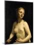 The Death of Lucretia, 17th Century-Guido Cagnacci-Mounted Giclee Print