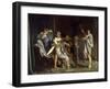 The Death of Lucretia, 1871-Eduardo Rosales-Framed Giclee Print