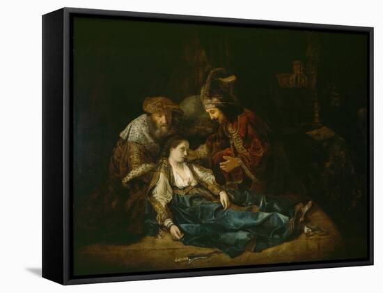 The Death of Lucretia, Mid 1640S-Rembrandt van Rijn-Framed Stretched Canvas