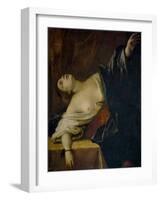 The Death of Lucretia-Francesco Cairo-Framed Giclee Print