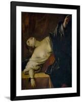 The Death of Lucretia-Francesco Cairo-Framed Giclee Print