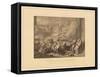 'The Death of Major Peirson at St. Heliers', 1781 (1878)-JJ Crew-Framed Stretched Canvas