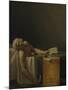 The Death of Marat, 1793-Jacques Louis David-Mounted Giclee Print