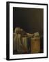 The Death of Marat, 1793-Jacques Louis David-Framed Giclee Print