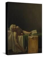 The Death of Marat, 1793-Jacques Louis David-Stretched Canvas
