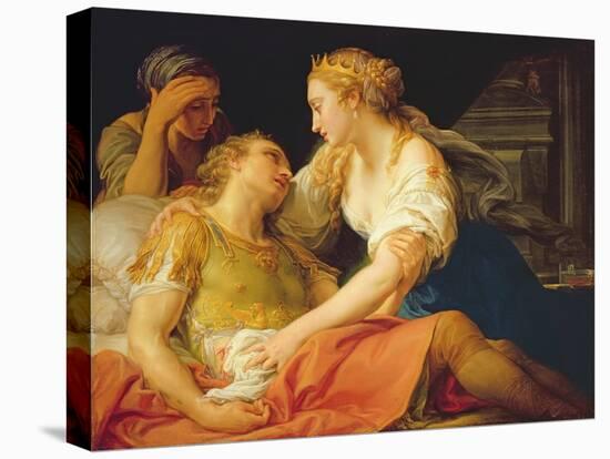 The Death of Marc Anthony, 1763-Pompeo Batoni-Stretched Canvas