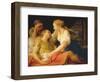 The Death of Marc Anthony, 1763-Pompeo Batoni-Framed Premium Giclee Print