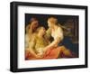 The Death of Marc Anthony, 1763-Pompeo Batoni-Framed Premium Giclee Print