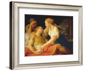 The Death of Marc Anthony, 1763-Pompeo Batoni-Framed Giclee Print