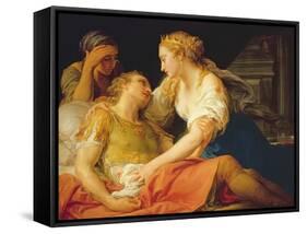 The Death of Marc Anthony, 1763-Pompeo Batoni-Framed Stretched Canvas