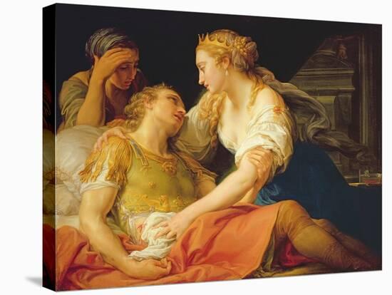 The Death of Marc Anthony, 1763-Pompeo Batoni-Stretched Canvas