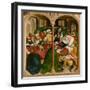 The Death of Mary. the Wings of the Wurzach Altar, 1437-Hans Multscher-Framed Giclee Print