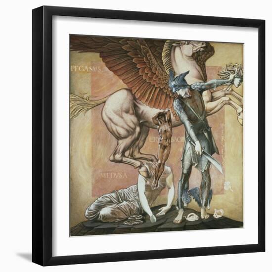 The Death of Medusa I, C.1876-Edward Burne-Jones-Framed Giclee Print