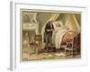 The Death of Mirabeau, 2 April 1791-null-Framed Giclee Print