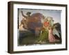 The Death of Moses, 1851 (Oil on Canvas) (See also 225067)-Alexandre Cabanel-Framed Giclee Print