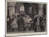 The Death of Mr Gladstone-William Small-Mounted Giclee Print