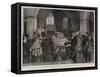 The Death of Mr Gladstone-William Small-Framed Stretched Canvas