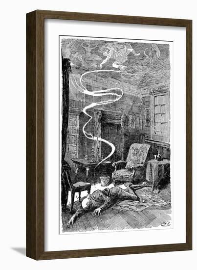 The Death of Mr Tulkinghorn, 1912-Harry Furniss-Framed Giclee Print