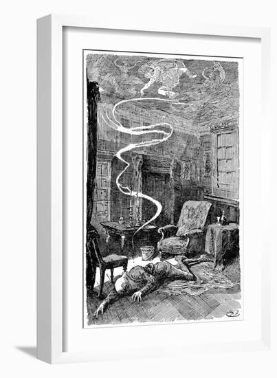 The Death of Mr Tulkinghorn, 1912-Harry Furniss-Framed Giclee Print