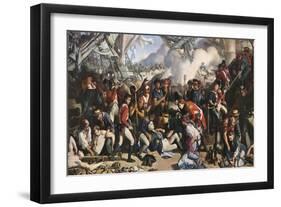 The Death of Nelson, 1805, (1859-186)-Daniel Maclise-Framed Giclee Print