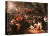 The Death of Nelson, 1806-Benjamin West-Stretched Canvas