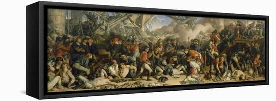 The Death of Nelson, 1859-1864-Daniel Maclise-Framed Stretched Canvas