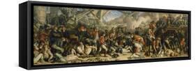 The Death of Nelson, 1859-1864-Daniel Maclise-Framed Stretched Canvas