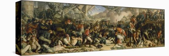 The Death of Nelson, 1859-1864-Daniel Maclise-Stretched Canvas